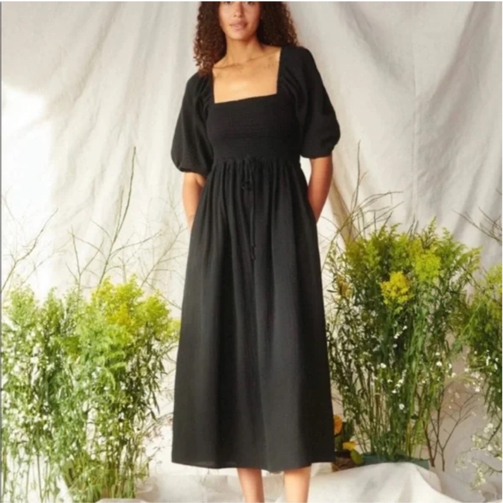 CHRISTY DAWN - KATRINA DRESS - ECLIPSE / BLACK Women's Size XS - Maxi Dress